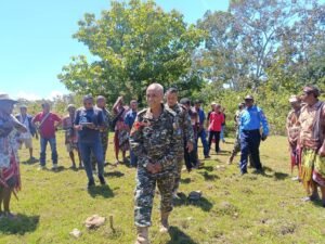 Brigadeiru Jeneral Jose da Costa Soares kodigu Trix Identifika Fatin hodi hari Kompontente Terrestre Iha Passabe