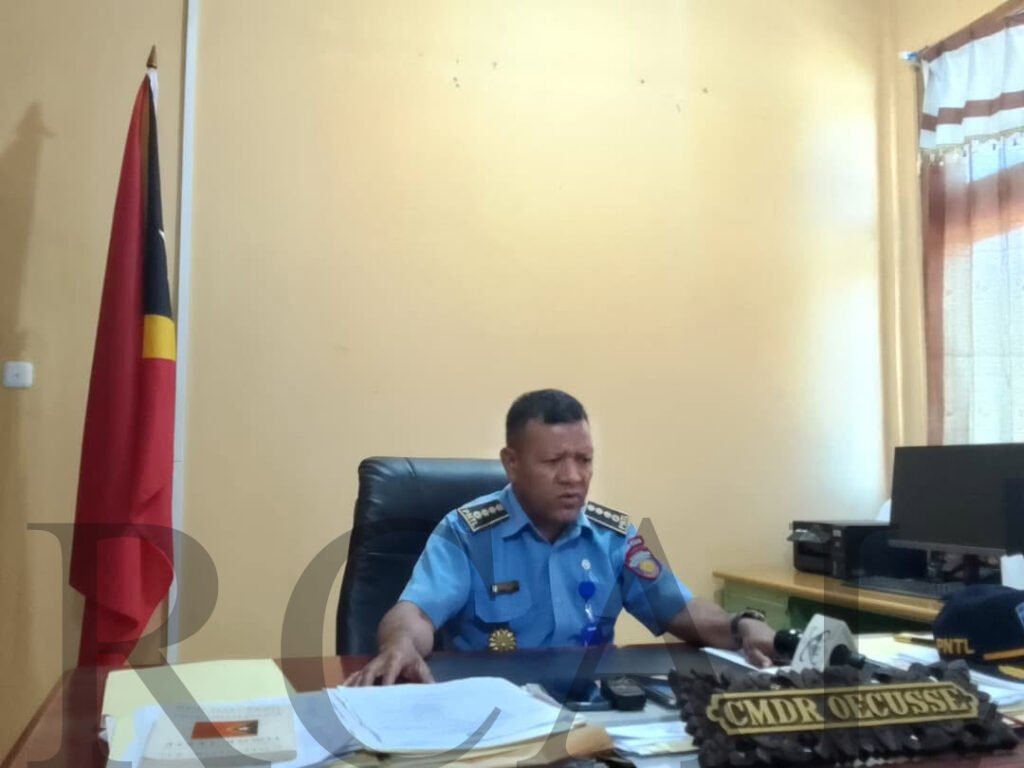 Komandante Polísia Nasionál Timor-Leste (PNTL) Rejionál Oékusi, Superintendente Xefe, Nicolau Francelino da Costa