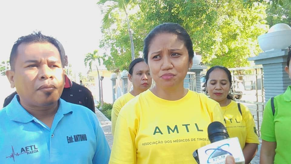 Prezidente Assosiasaun dos Médikus RAEOA, Dr. Santinha Quefi,
